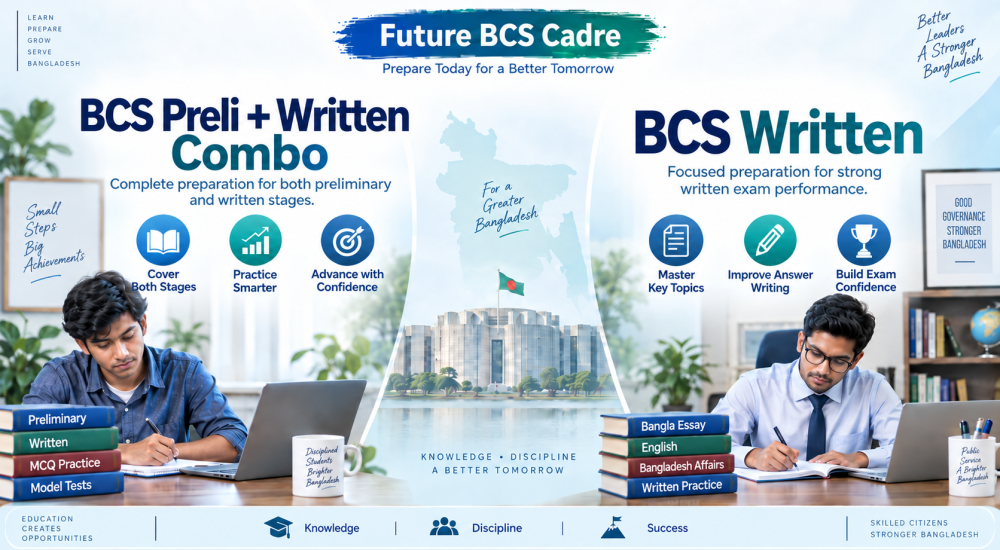 BCS Preli + Written Combo, BCS Written