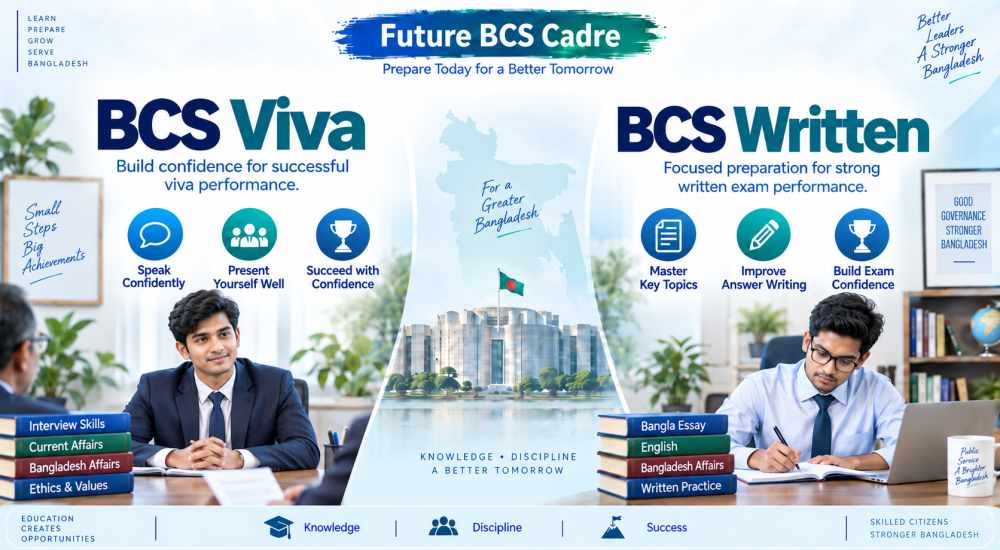 BCS Viva, BCS Written