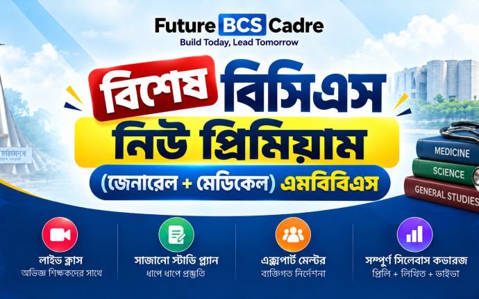 বিশেষ বিসিএস নিউ প্রিমিয়াম (জেনারেল + মেডিকেল) এমবিবিএস